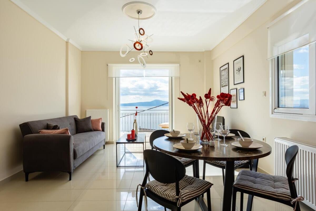 Aigli Summer Getaway - Seaview Lux Retreat Verga Kalamata Luaran gambar